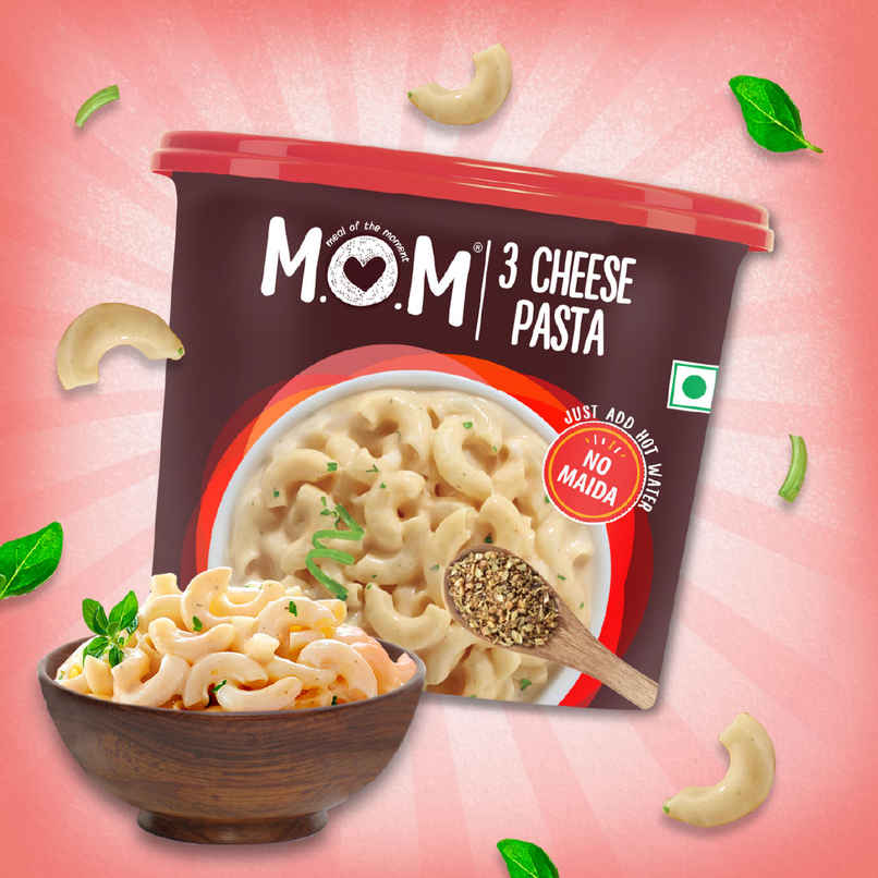 MOM 3 Cheese Instant Pasta | Quick Cook Pasta MOM 3 Cheese Instant Pasta | Quick Cook Pasta