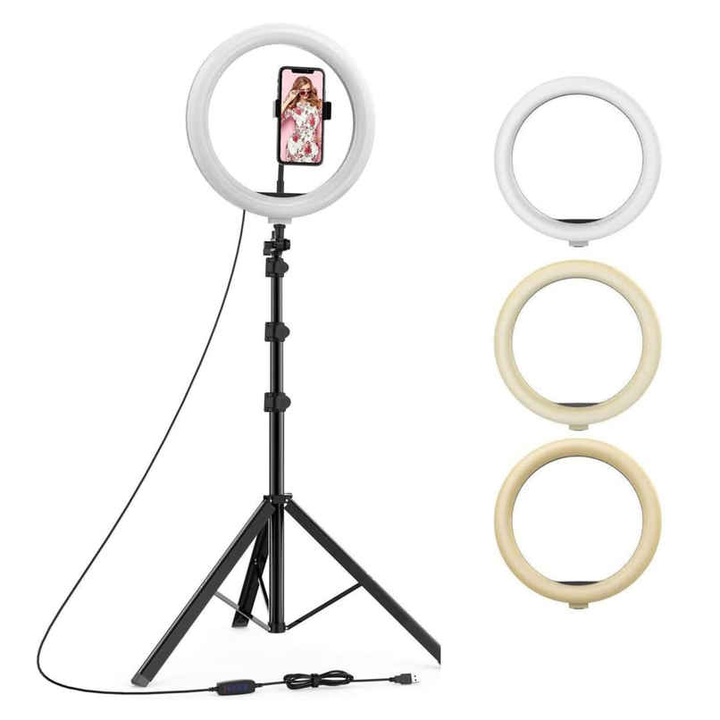 Tygot 10 Inch Ring Light with 7 ft Tripod Stand