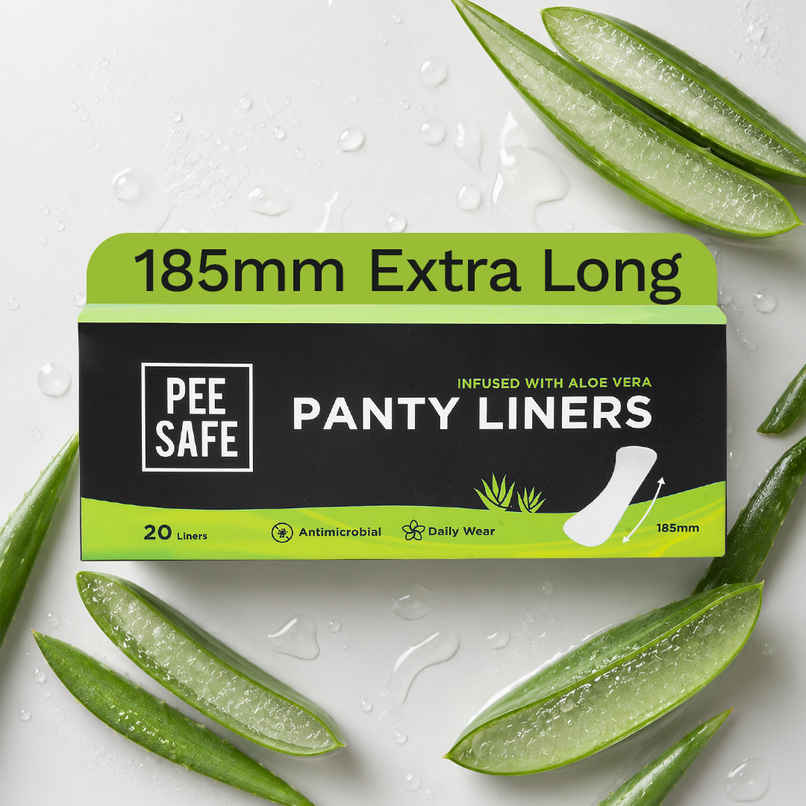 Pee Safe Aloe Vera Panty Liners | Extra Large | 20N Pee Safe Aloe Vera Panty Liners | Extra Large | 20N