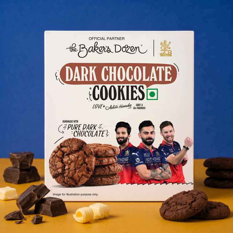 The Baker's Dozen Dark Chocolate Cookies, 31% Pure Dark Chocolate