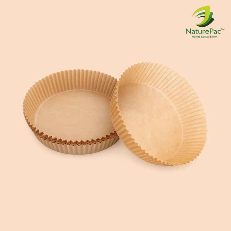 Naturepac AirFryer Paper Liners Round 6 inch Naturepac AirFryer Paper Liners Round 6 inch