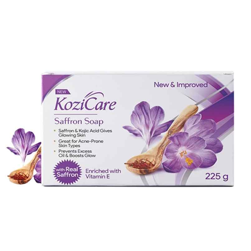 Kozicare Kojic Acid Soap And Glutathione Soap | Saffron Soap | Body Tan Removal Soap | Pack Of 3
