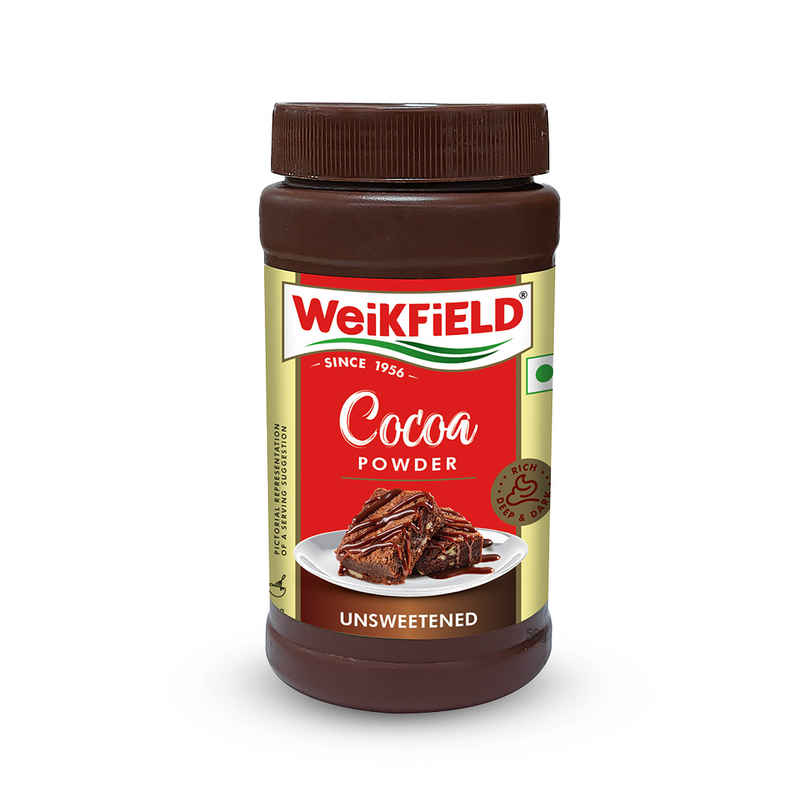 Weikfield Rich and Decadent Pure Cocoa Powder | Smooth & Rich Taste
