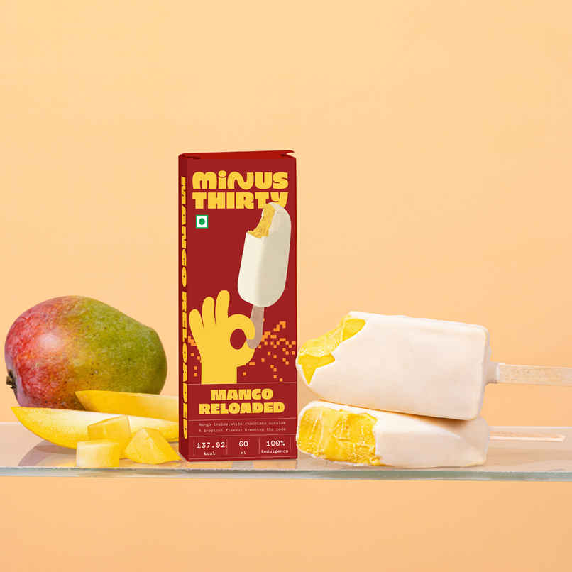 Minus Thirty Mango Reloaded Ice Cream Stick