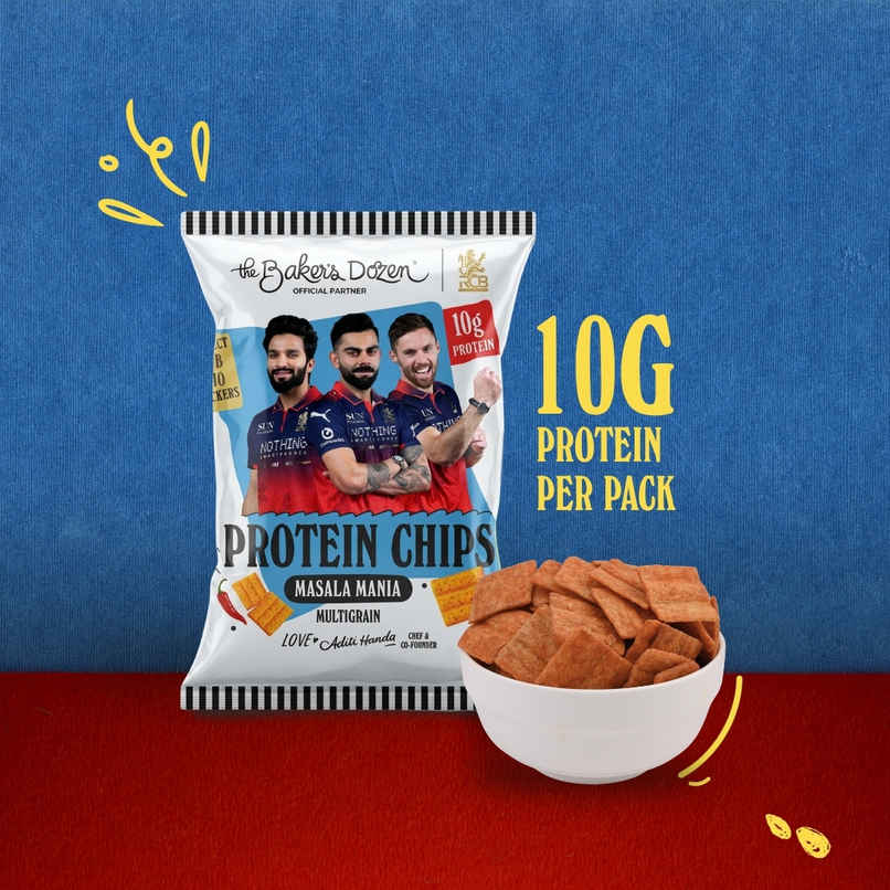 The Baker's Dozen Protein Chips - Masala Mania