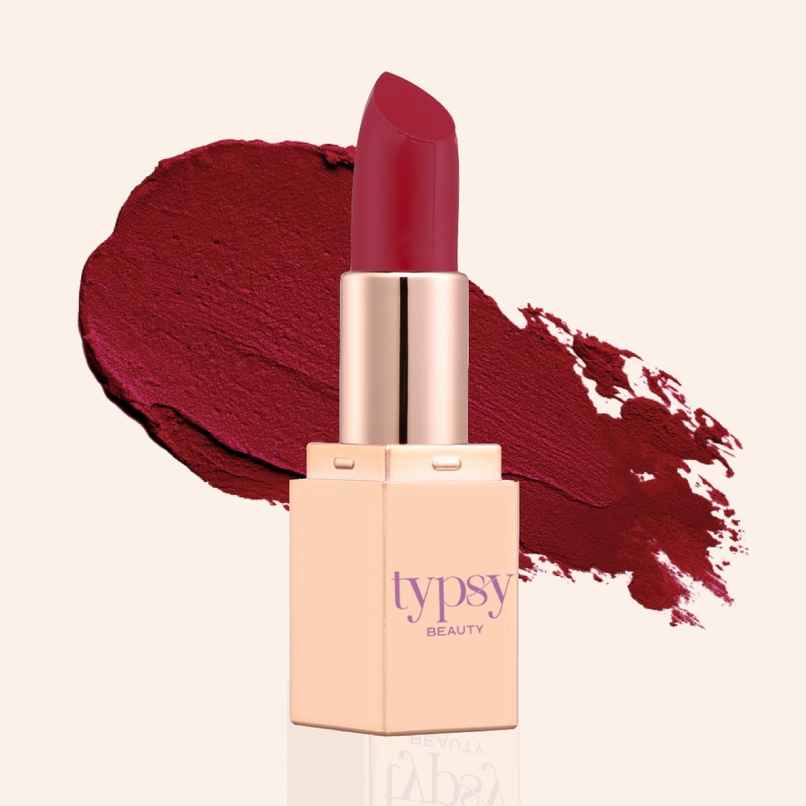 Typsy Beauty Happy Hour Mini Lippie Raspberry Rush | Bullet Lipstick | Creamy Matte