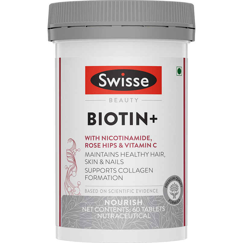 Swisse Beauty Hair Skin Nails with Vitamin C and Biotin for Healthy hair Radiant Skin Stronger Nails Swisse Beauty Hair Skin Nails with Vitamin C and Biotin for Healthy hair Radiant Skin Stronger Nails
