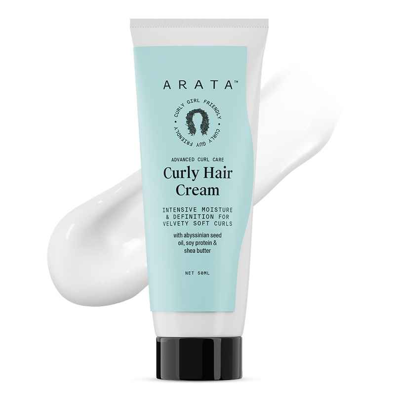 Arata Curl Hair Cream (Anti-Frizz & Moisture Locking)