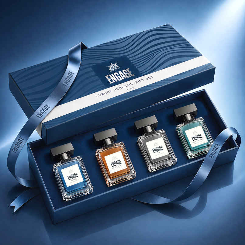 Engage Gift Assorted Luxury Perfume Set for Men | 4 Unique EDPs | Long Lasting | Travel Sized Engage Gift Assorted Luxury Perfume Set for Men | 4 Unique EDPs | Long Lasting | Travel Sized