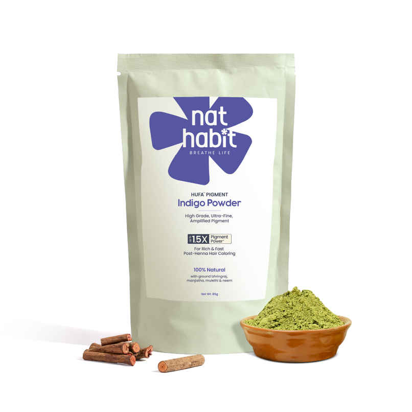 Nat Habit Natural Indigo Powder - Black