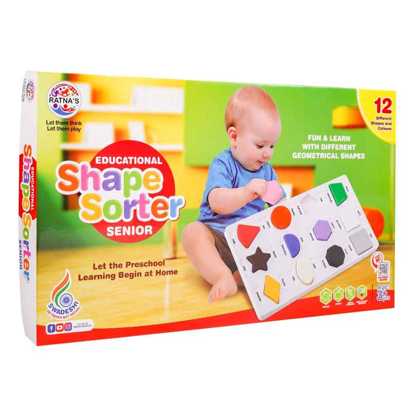 Ratna's Shape Sorter Senior | Assorted