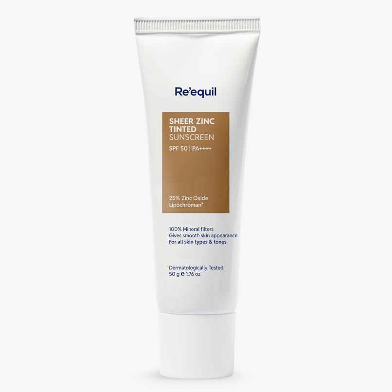 Reequil Sheer Zinc Tinted Mineral Sunscreen SPF 50 PA Reequil Sheer Zinc Tinted Mineral Sunscreen SPF 50 PA