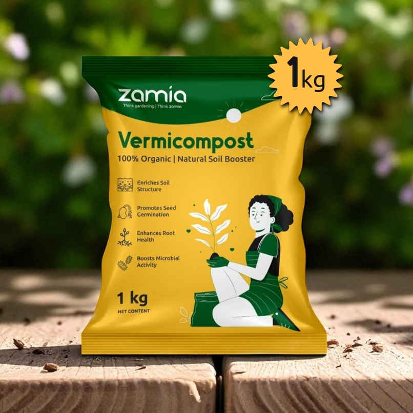 Zamia Vermicompost | Organic Compost & Soil Fertilizer for Plants | By Nurturing Green