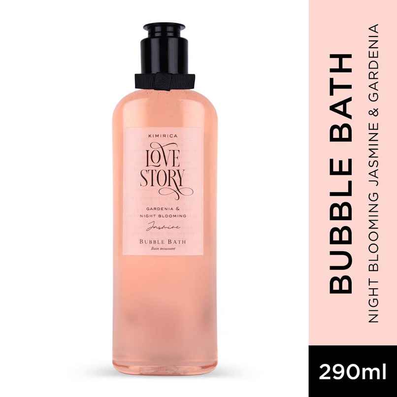 Kimirica Love Story Bubble Bath | Aromatic Foaming Bath with Romantic Fragrance | Gentle & Relaxing Kimirica Love Story Bubble Bath | Aromatic Foaming Bath with Romantic Fragrance | Gentle & Relaxing