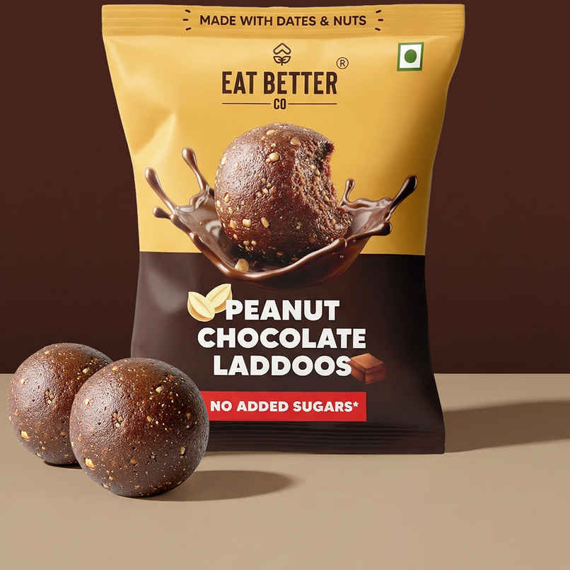 Eat Better Co Peanut Chocolate Sugar-Free Laddu