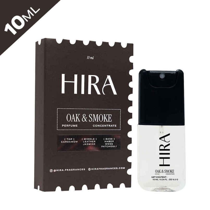HIRA Oak & Smoke Eau De Perfume For Men | Leather & Cardamom Notes HIRA Oak & Smoke Eau De Perfume For Men | Leather & Cardamom Notes