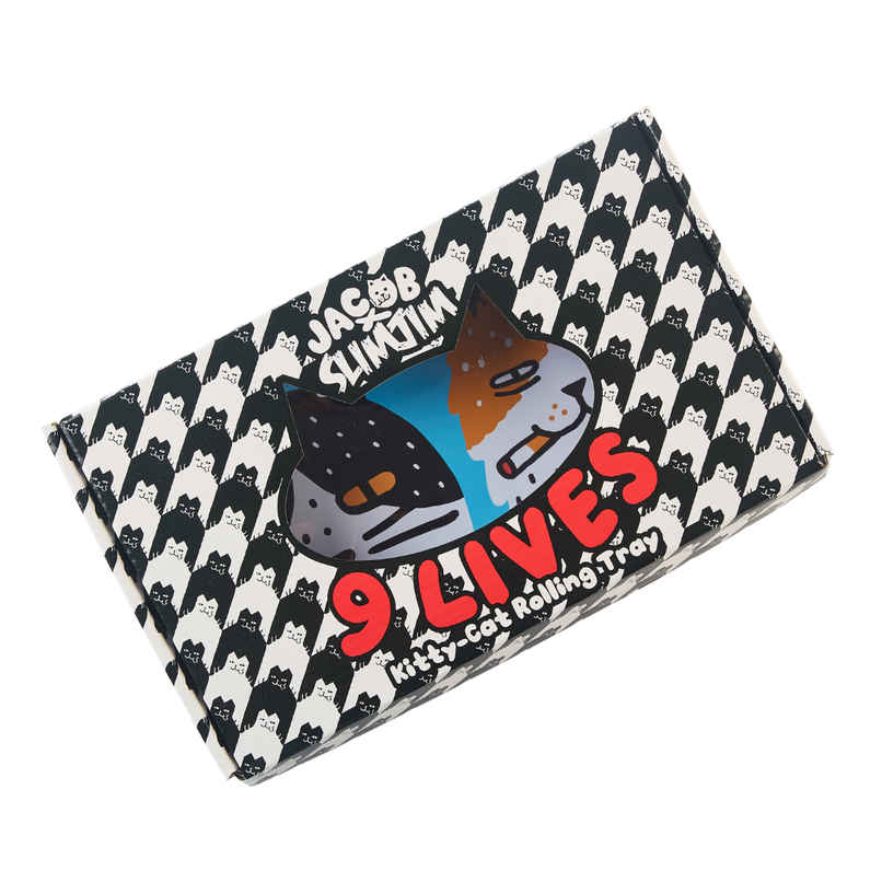 Slimjim Jacob 9 Lives Rolling Tray | Medium | 27 X 16 cm