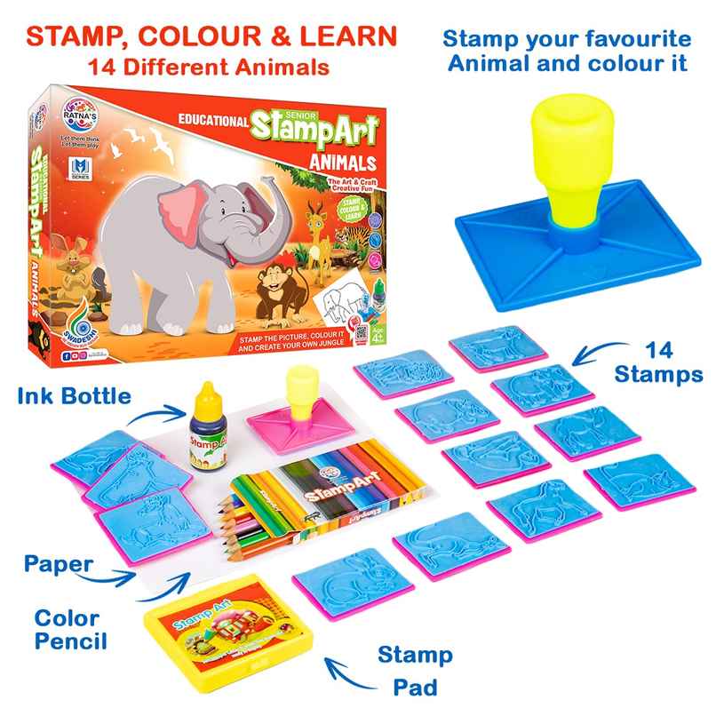 Ratna's Stamp Art | B Animal Ratna's Stamp Art | B Animal