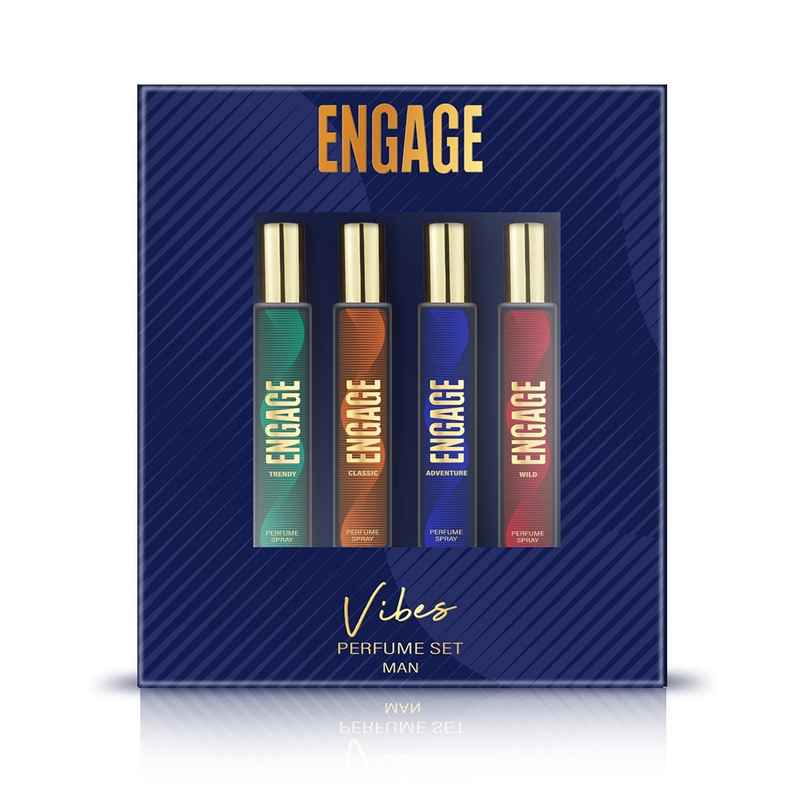 Engage Vibes Perfume Gift Set for Men | Travel Size Perfume Combo Engage Vibes Perfume Gift Set for Men | Travel Size Perfume Combo