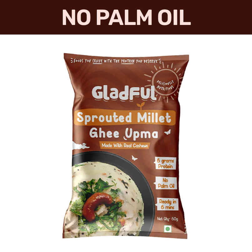 Gladful Ghee and Millets Upma | Nutritious