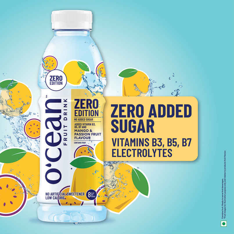 O'cean Fruit Water Zero Mango & Passion Vitamin & Electrolyte Hydration