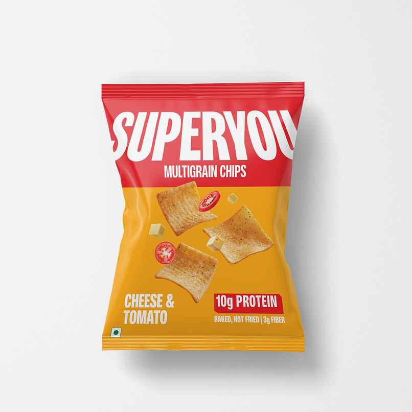 SuperYou Multigrain Cheese & Tomato Chips SuperYou Multigrain Cheese & Tomato Chips