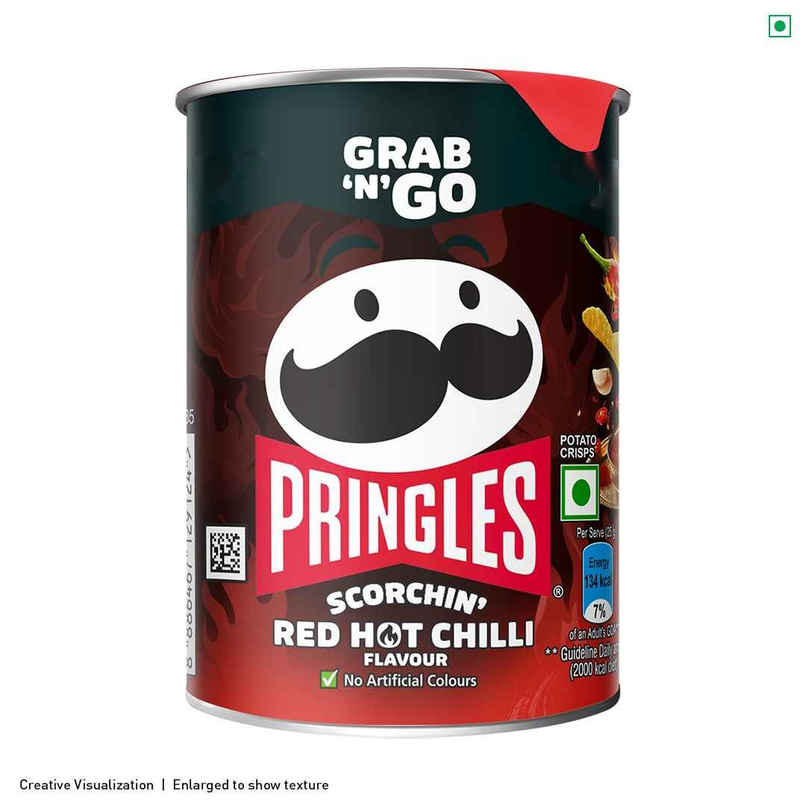 Pringles Scorchin Red Hot Chilli | Spicy & Crispy