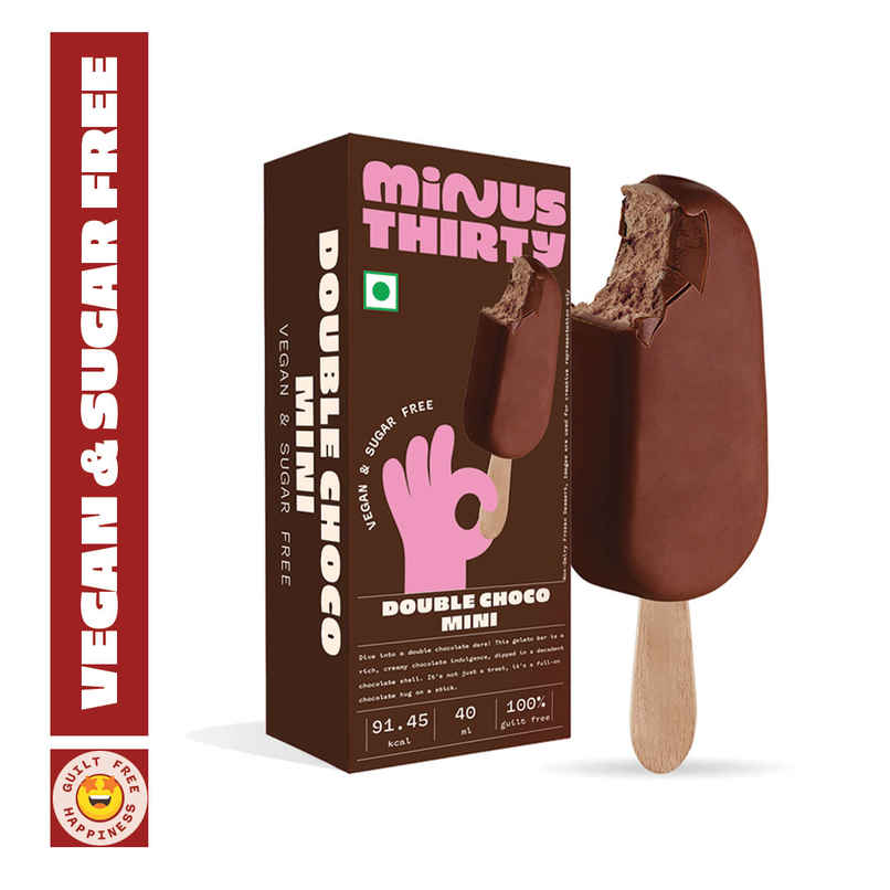 Minus Thirty Double Choc Mini Stick Vegan & Sugar Free Minus Thirty Double Choc Mini Stick Vegan & Sugar Free
