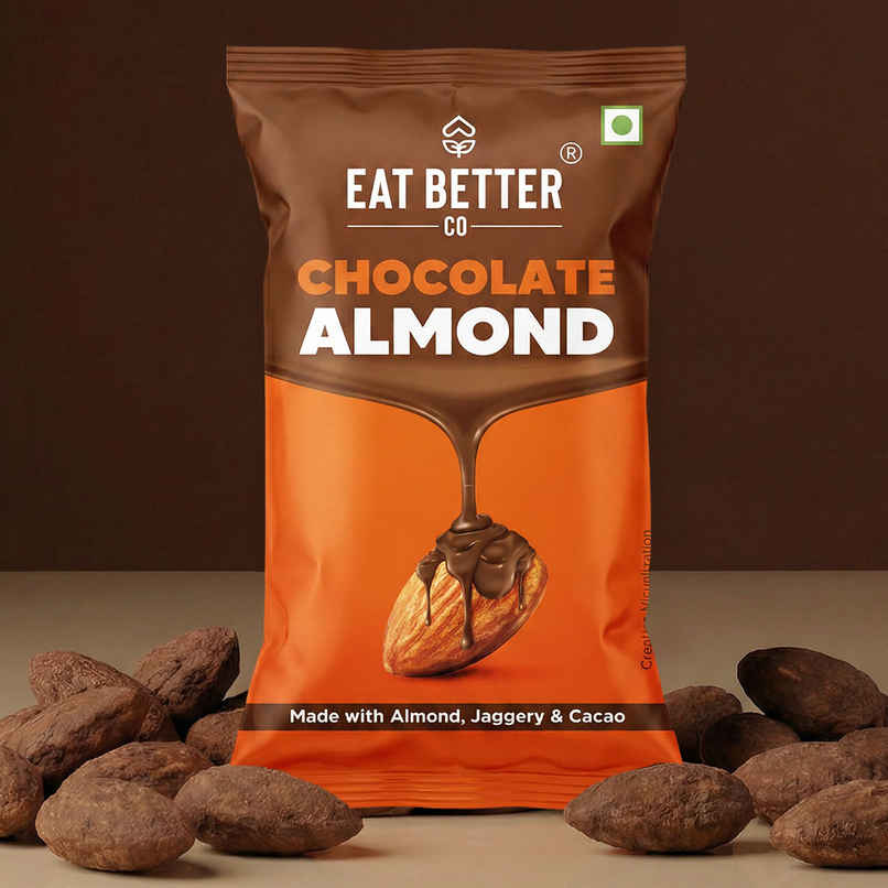 Chocolate Coated Almonds - No Added Sugar - Eat Better Co Chocolate Coated Almonds - No Added Sugar - Eat Better Co