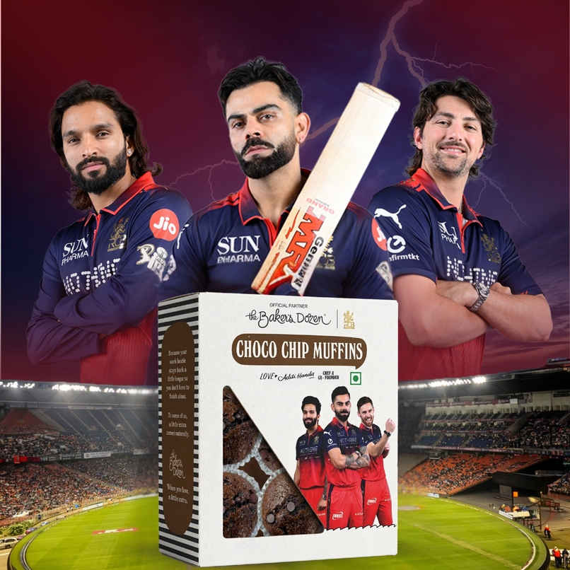 The Baker's Dozen Chocochip Muffin | Veg/Eggless Cake | Chocolate Cake | Cup Cake | Choco Muffin The Baker's Dozen Chocochip Muffin | Veg/Eggless Cake | Chocolate Cake | Cup Cake | Choco Muffin