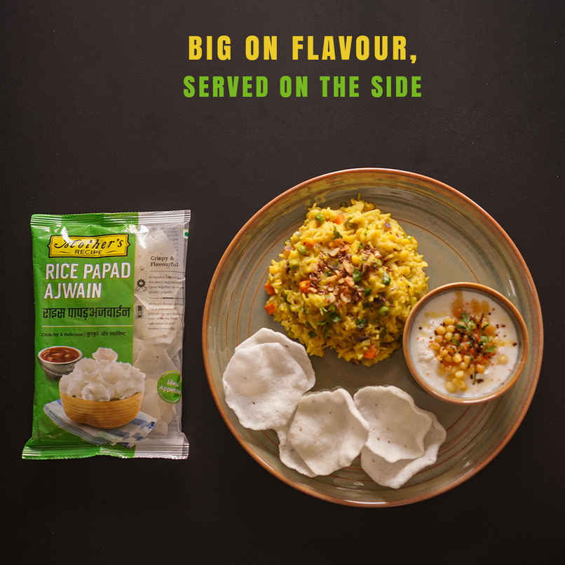 Mother's Recipe Rice Papad Ajwain Mother's Recipe Rice Papad Ajwain