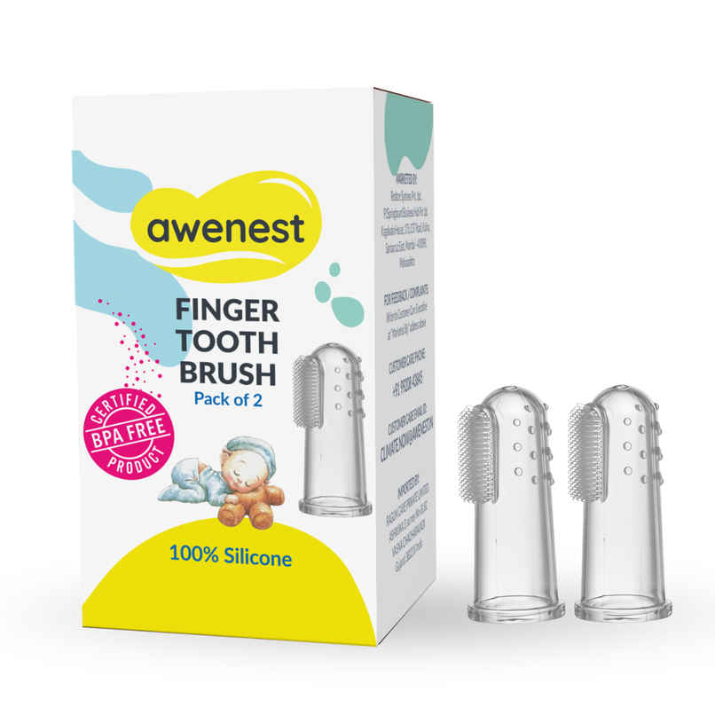 Awenest Finger Baby Toothbrush Certified BPA free Awenest Finger Baby Toothbrush Certified BPA free