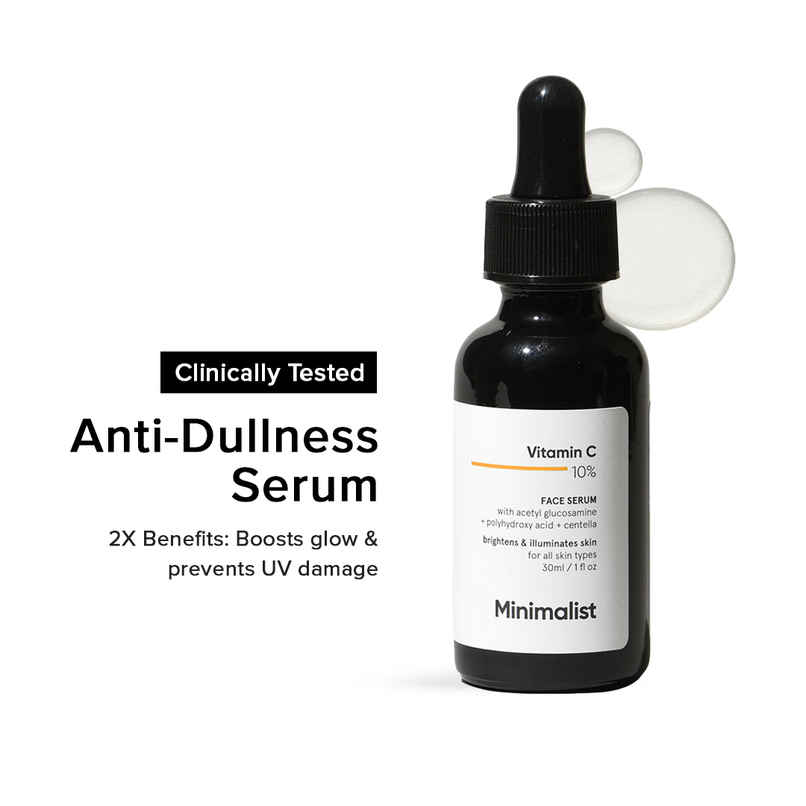 Minimalist 10% Vitamin C Brightening & Hydrating Face Serum