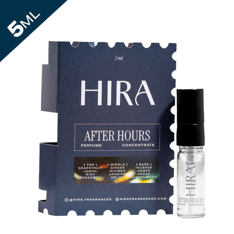 HIRA After Hours Eau De Parfum Mini for Men with Fresh & Woody Notes HIRA After Hours Eau De Parfum Mini for Men with Fresh & Woody Notes