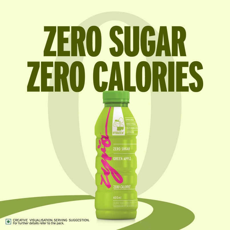 Zyro by Karan Aujla Hydration Drink | Zero Sugar | Green Apple