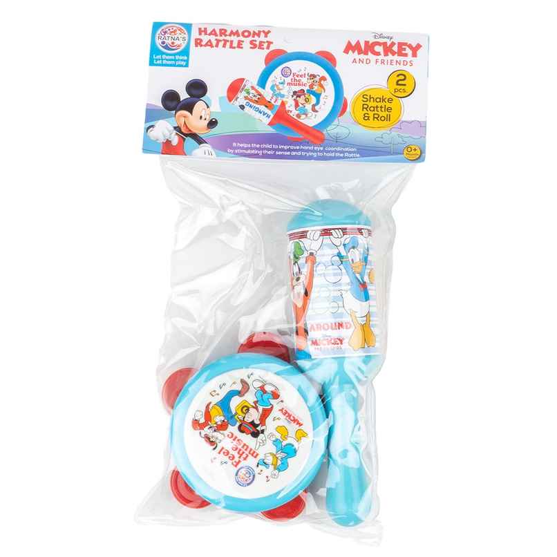 Ratna's Disney Harmony Rattle Set | Mickey & Friends | Assorted Ratna's Disney Harmony Rattle Set | Mickey & Friends | Assorted