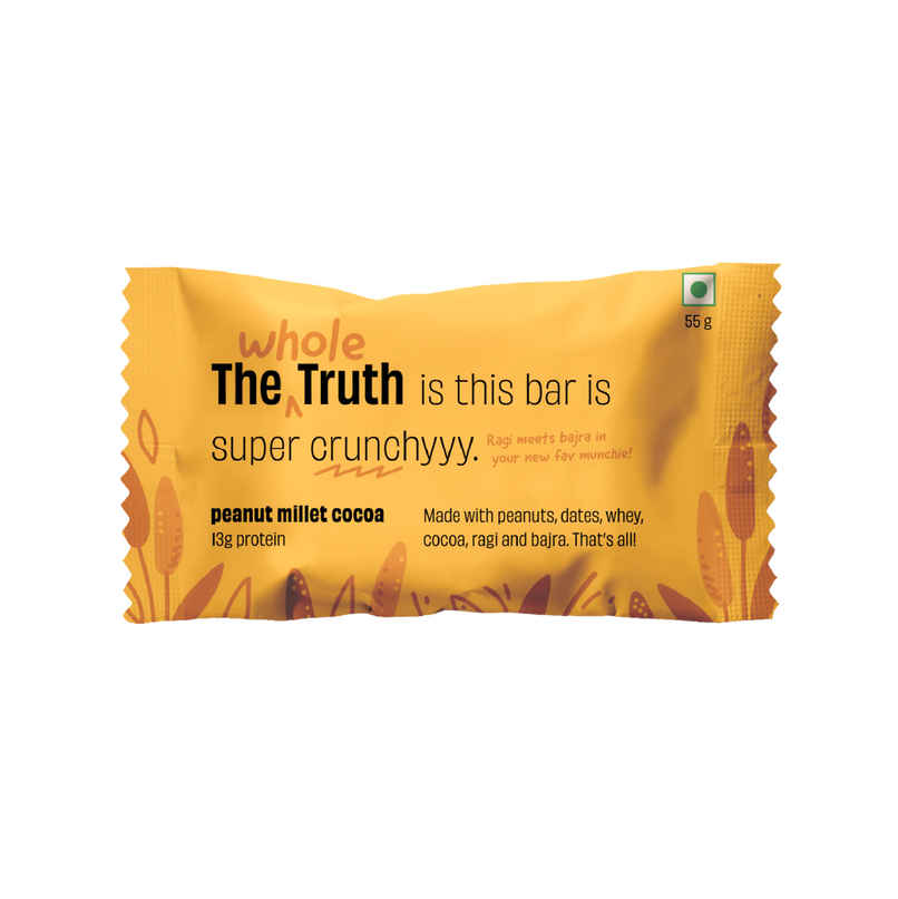 The Whole Truth Peanut Cocoa Millet Bar