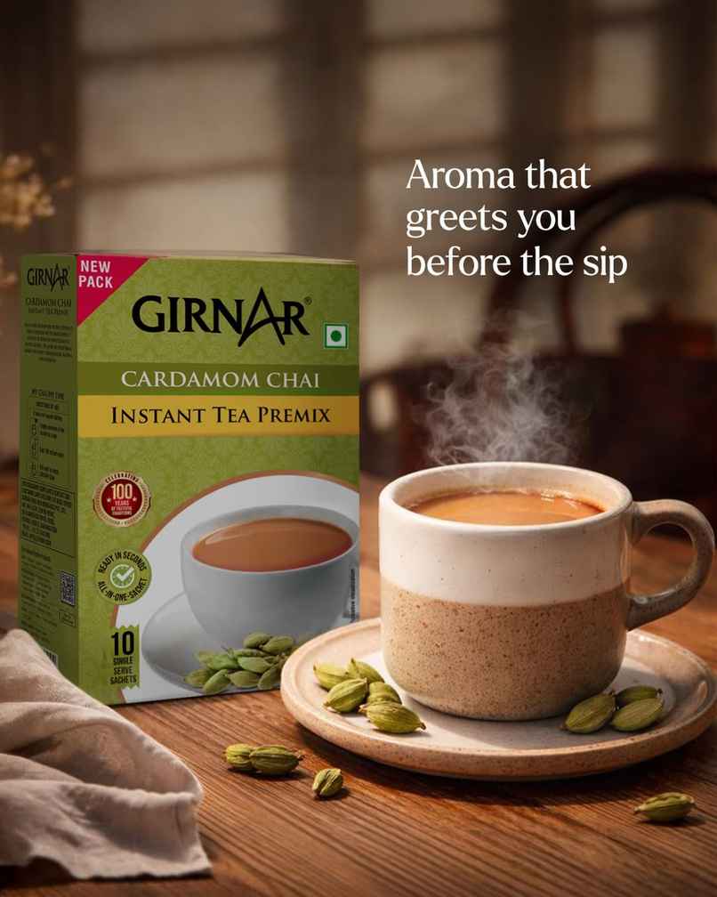 Girnar Cardamom Chai Instant Tea Premix