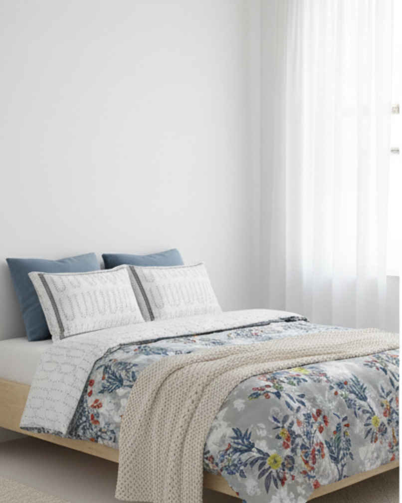 Status Printed Single comforter Soft Botanical Breeze | 150 x 220 cm