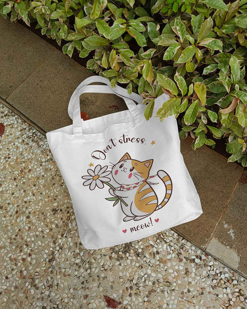Don't Stress Tote Bag | Mad Over Print Don't Stress Tote Bag | Mad Over Print