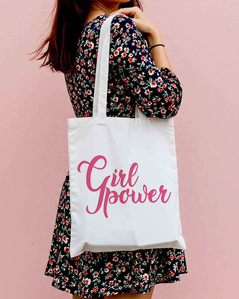 Girl Power Tote Bag | Mad Over Print Girl Power Tote Bag | Mad Over Print