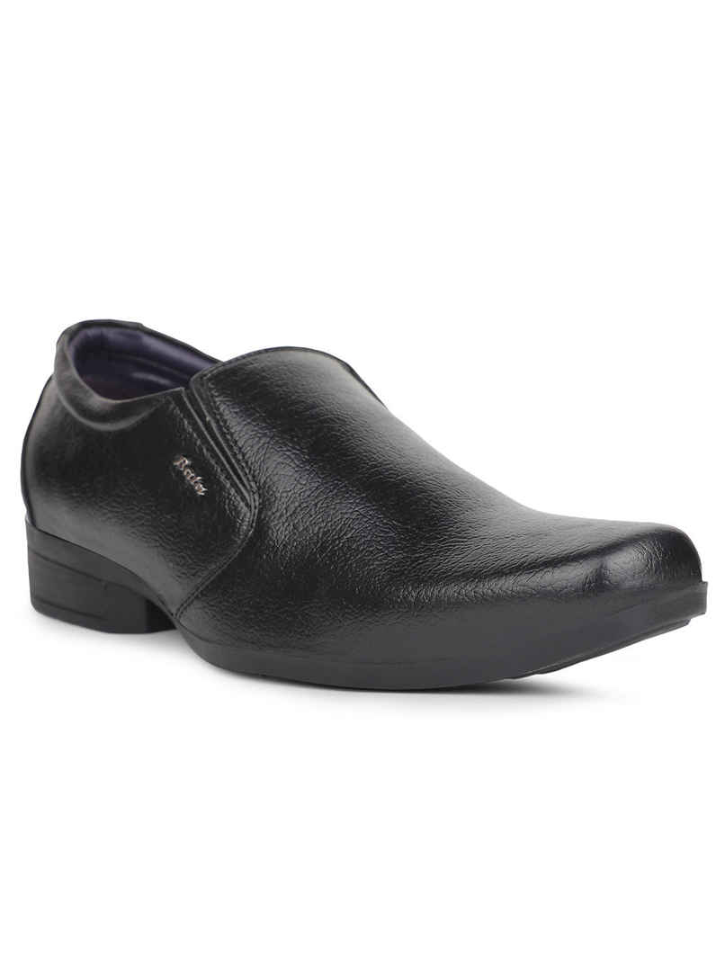 Bata Men's Slip-On Formal Shoes Boss-Victor | Black - UK 8 Bata Men's Slip-On Formal Shoes Boss-Victor | Black - UK 8