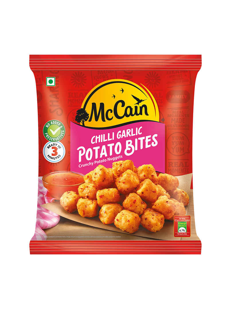 McCain Chilli Garlic Potato Bites | Party Snack McCain Chilli Garlic Potato Bites | Party Snack