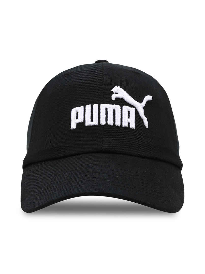 Puma Essentials No.1 Logo Baseball Cap | Black Puma Essentials No.1 Logo Baseball Cap | Black