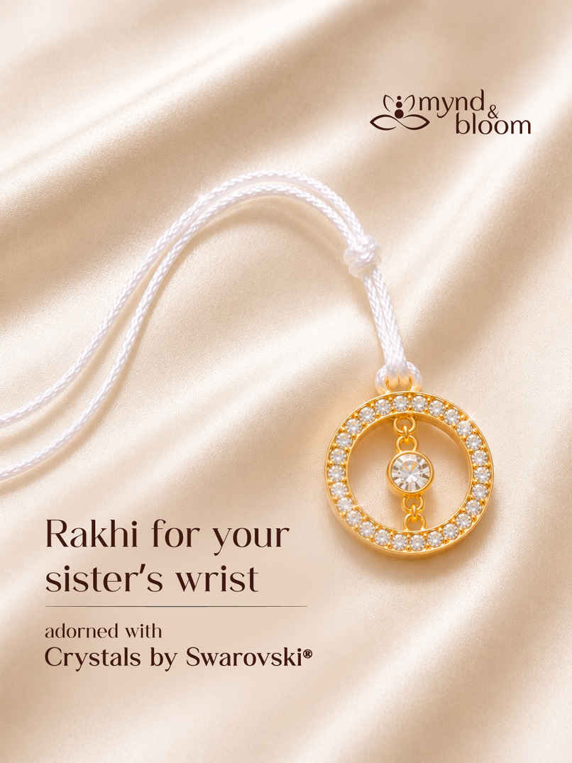 Created with Swarovski Crystals | The Circle of Life | Carat Gold Plating