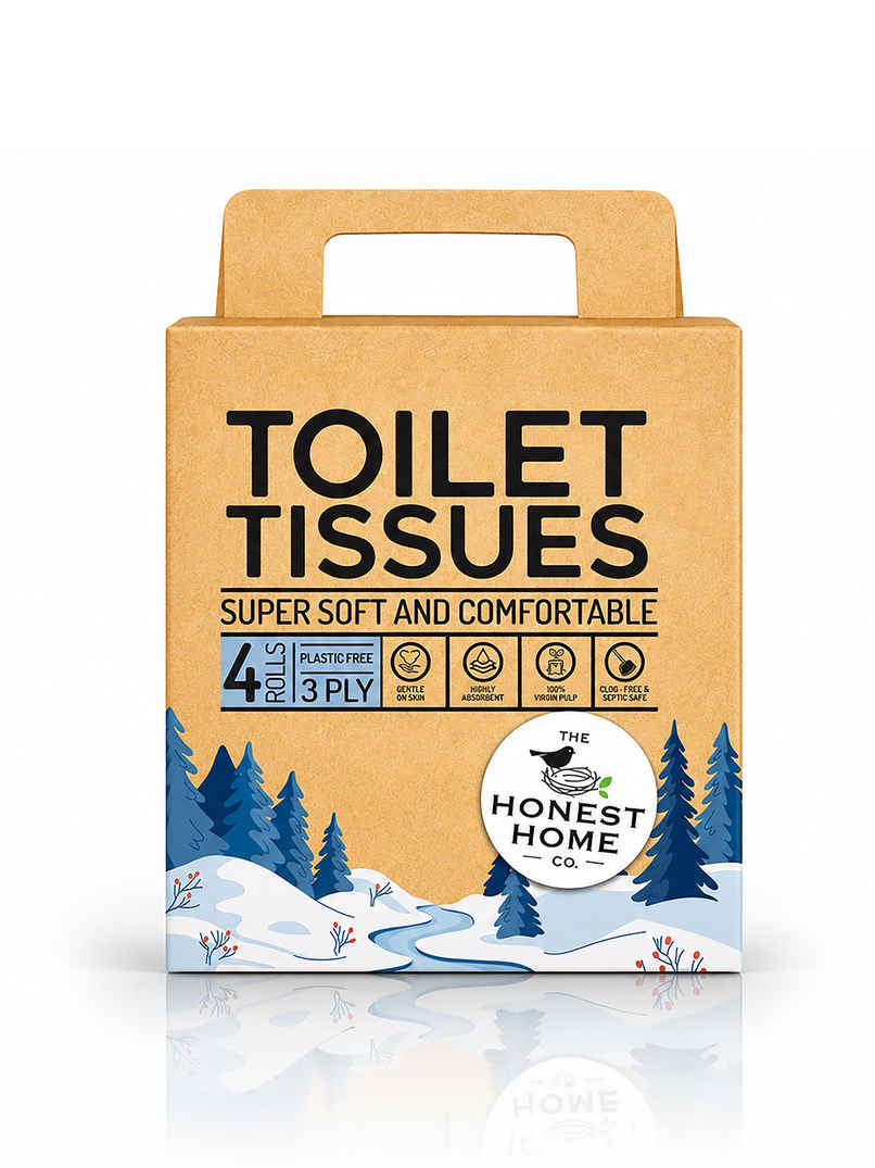 The Honest Home Company Toilet Tissues - Pack of 4 The Honest Home Company Toilet Tissues - Pack of 4