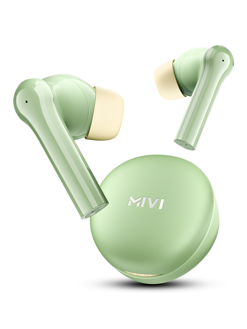 Mivi DuoPods Maxx TWS, 13mm Bass, 50H Playtime, AI ENC Calls, Gaming Mode, BT 5.3, Type C Mivi DuoPods Maxx TWS, 13mm Bass, 50H Playtime, AI ENC Calls, Gaming Mode, BT 5.3, Type C