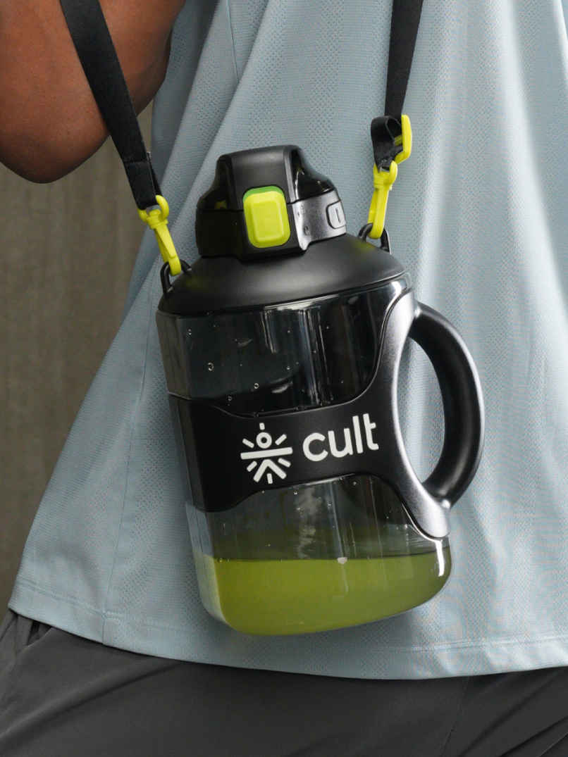 Cult Gallon Bottle 2.2L Black