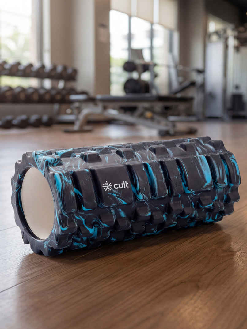 Cultfit Foam Roller | Marble Blue