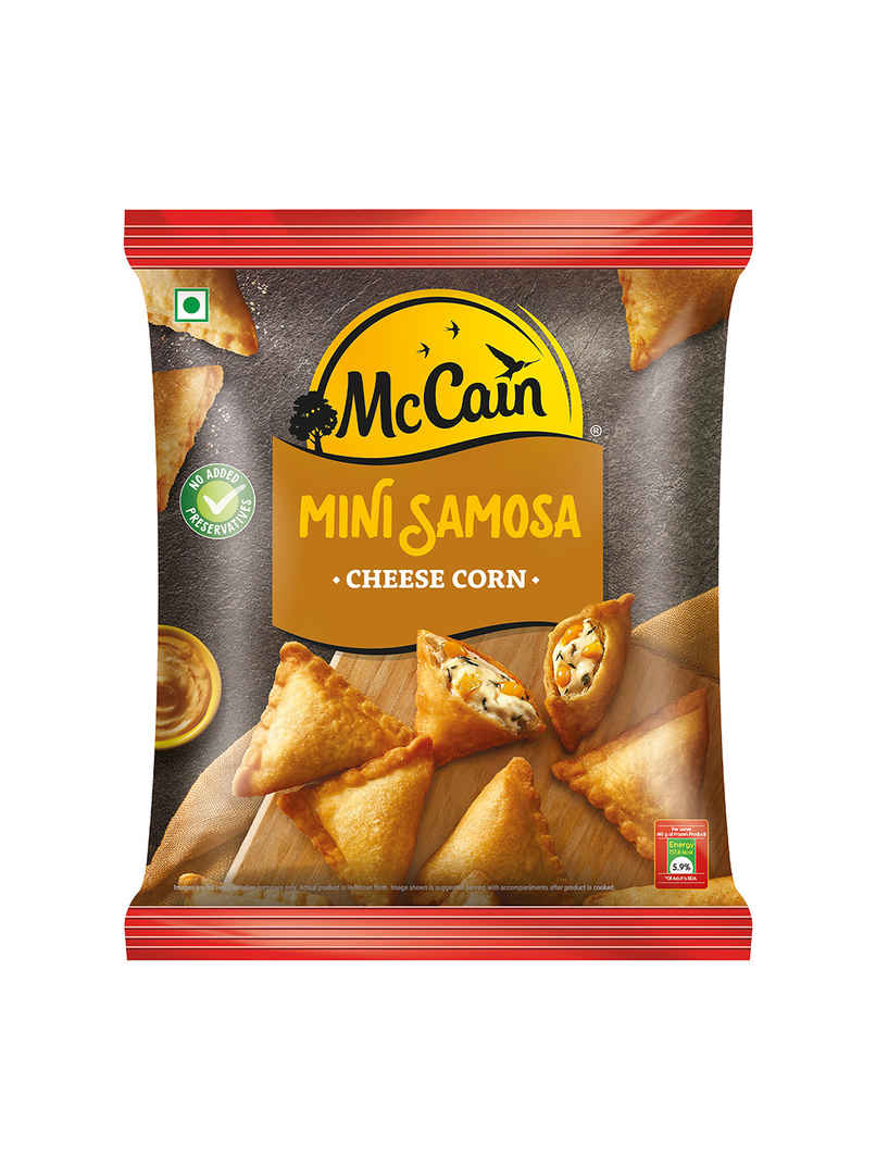McCain Cheese Corn Mini Samosa | Crispy Snack